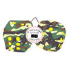 4 Inch Camouflage Fuzzy Dice